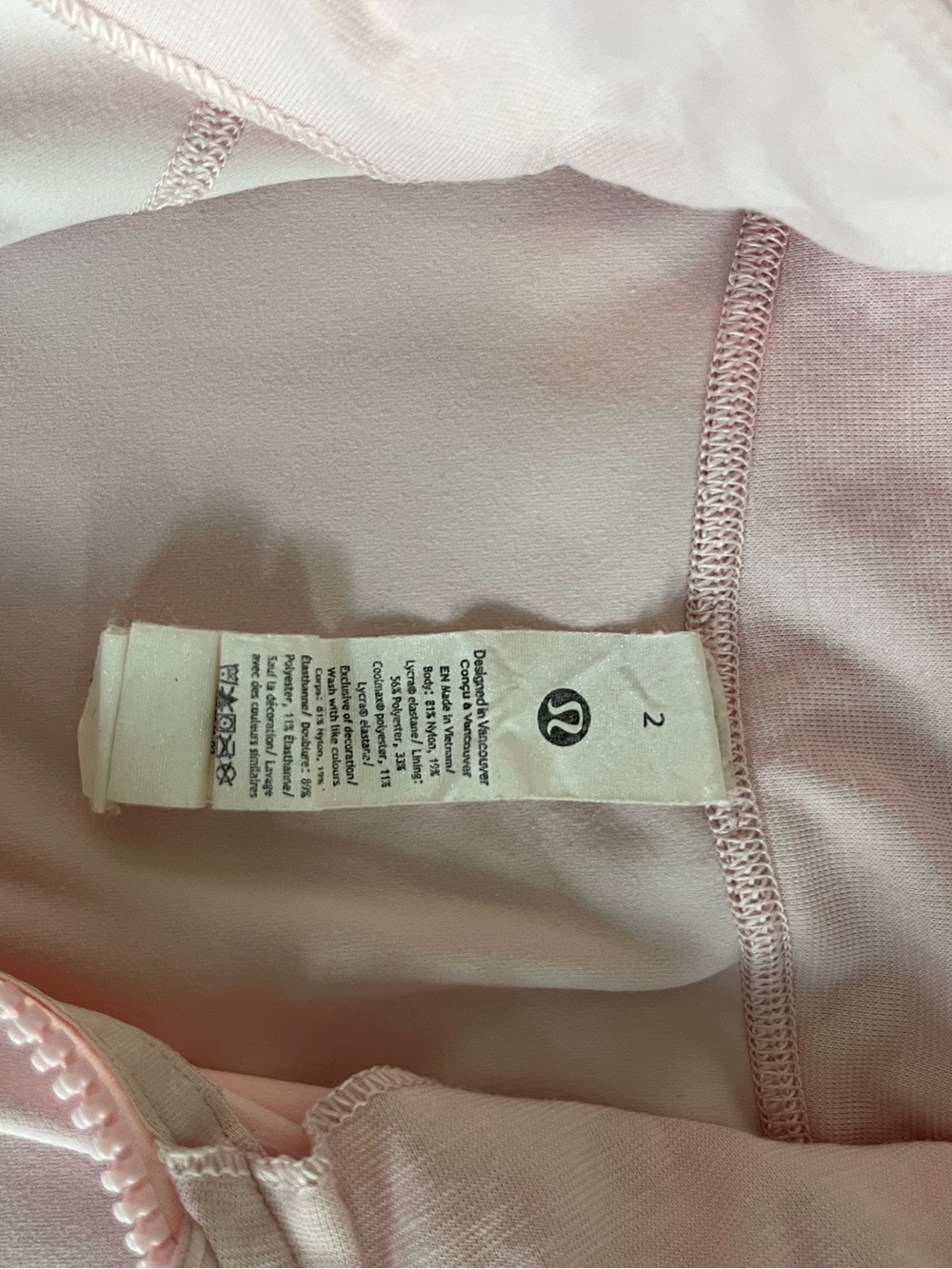 Lululemon Strawberry Milkshake Define Jacket Size 2 - Picture 3 of 3